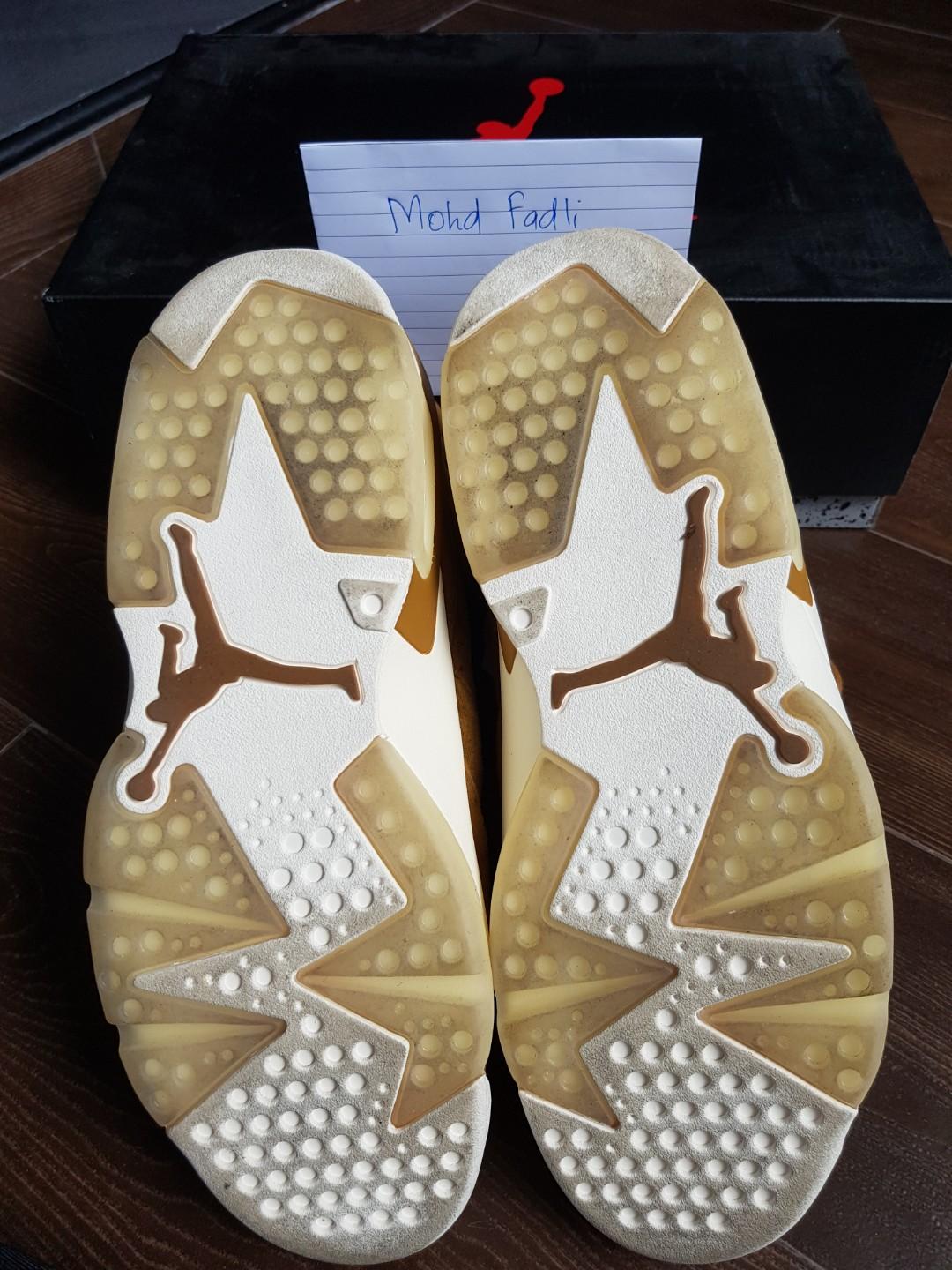 Air Jordan 6 Golden Harvest Men s Fashion Footwear Sneakers on