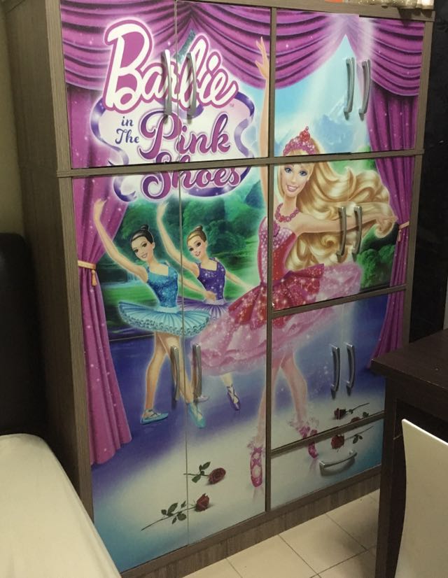 Almari Barbie barbie wardrobe Furniture Home Living