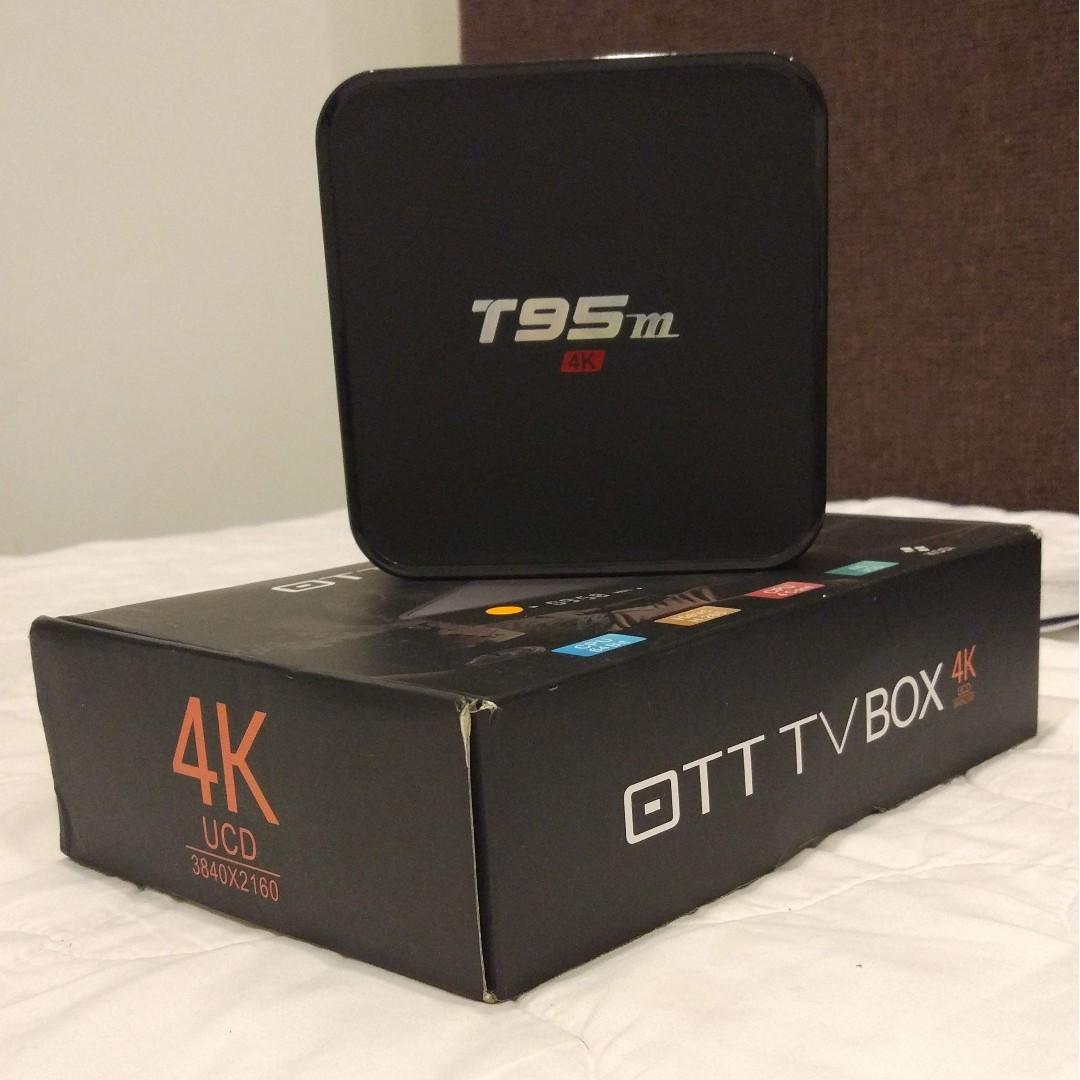 4K Android TV BOX - UCD-3840X2160 - NEW 1+8