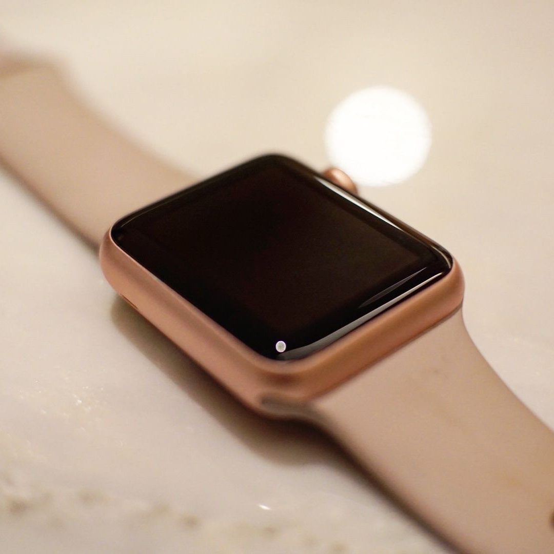 Apple watch series 1 rose gold band on sale