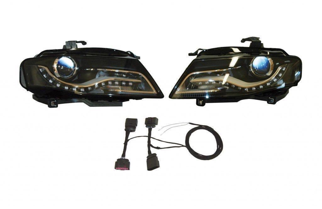 For Audi A4 B8 A5 8T Original Kufatec Halogen to Bi-Xenon Headlight Adapter | UK