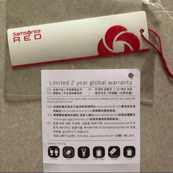 samsonite red raelyn backpack