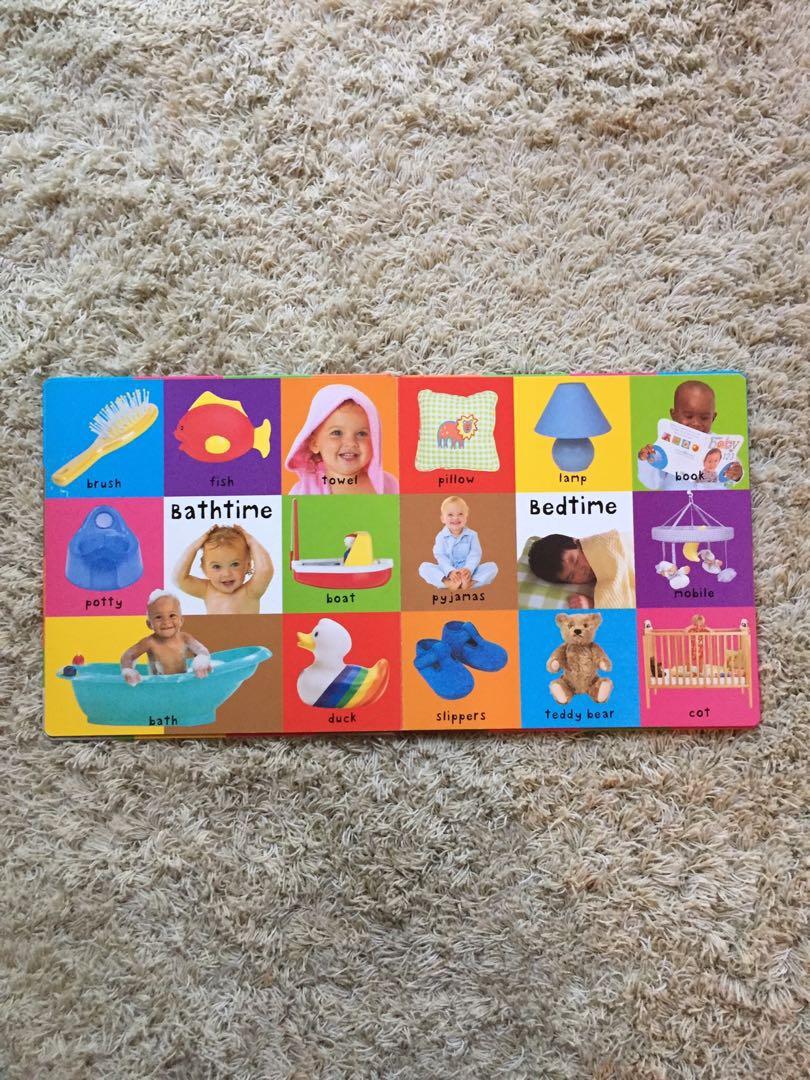 Baby Board Book First 100 Words Bright And Colourful Hobbies Toys Books Magazines Children S Books On Carousell