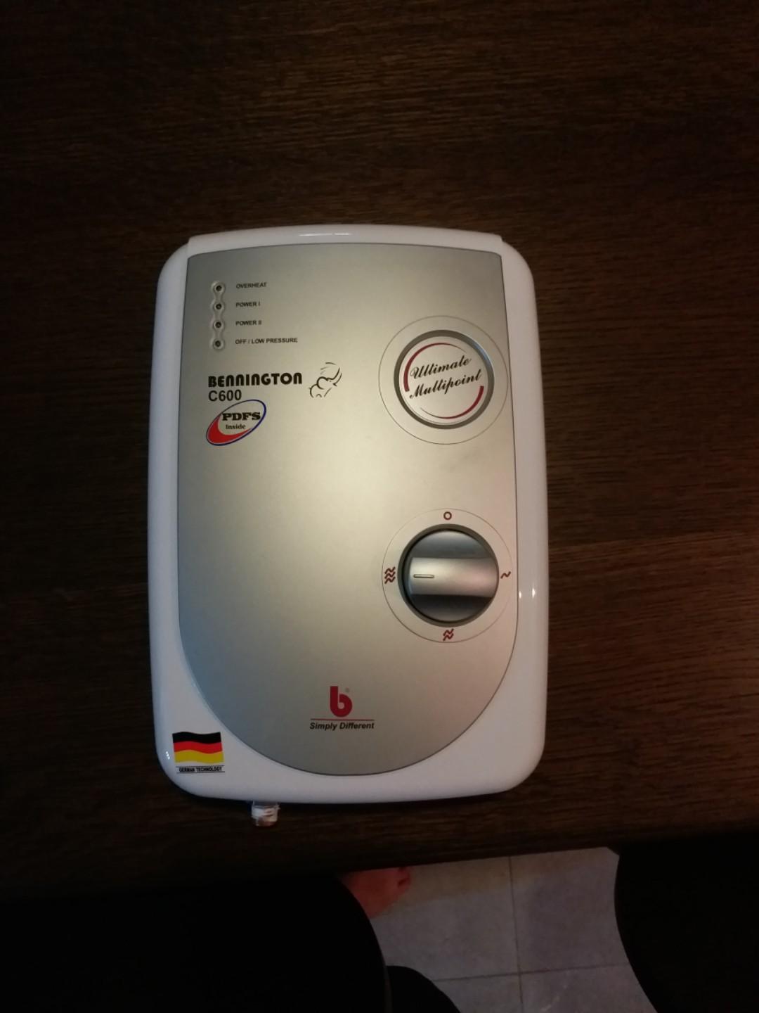 Bennington Multipoint Water Heater, Everything Else on Carousell