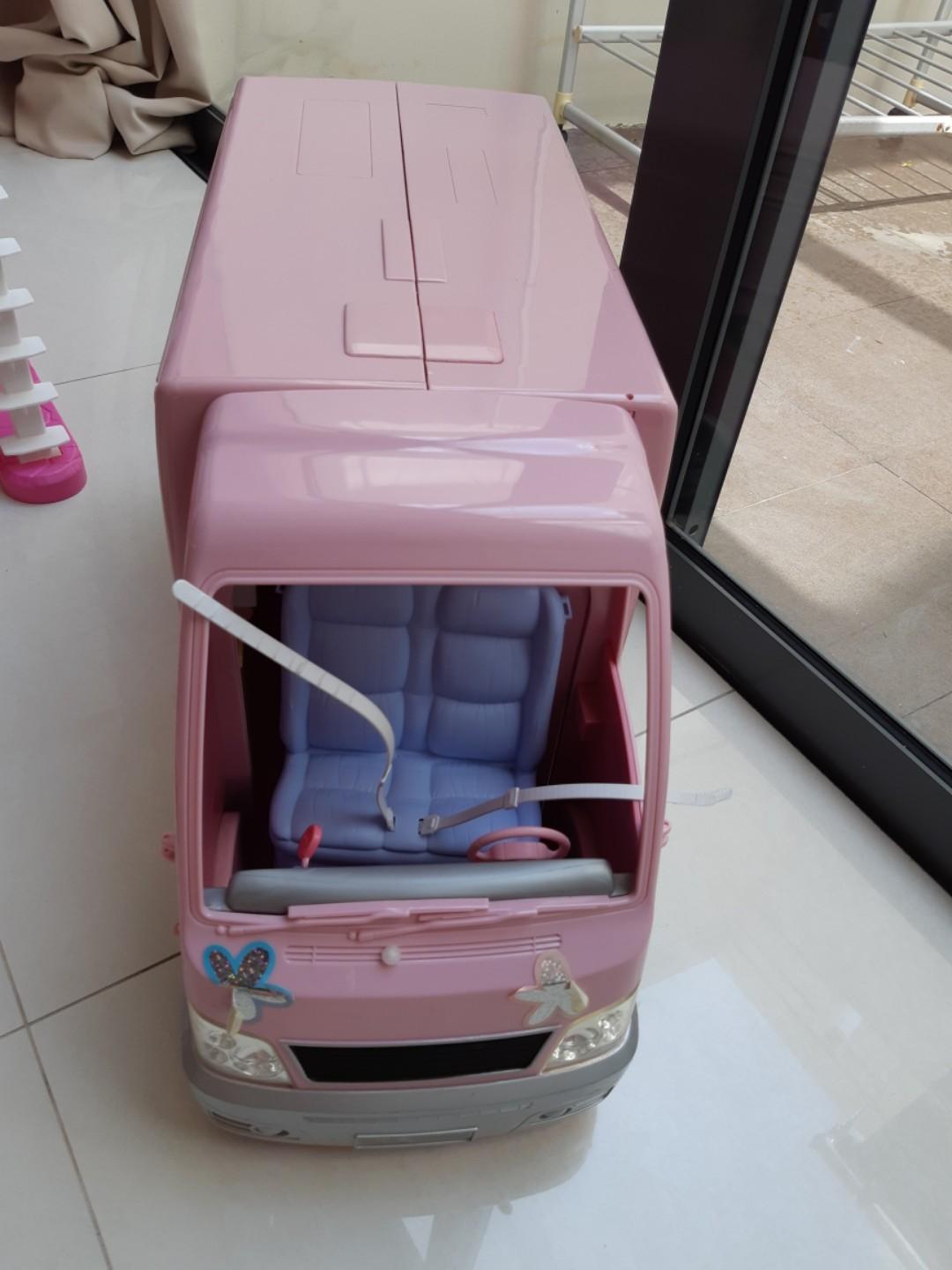 big barbie camper van