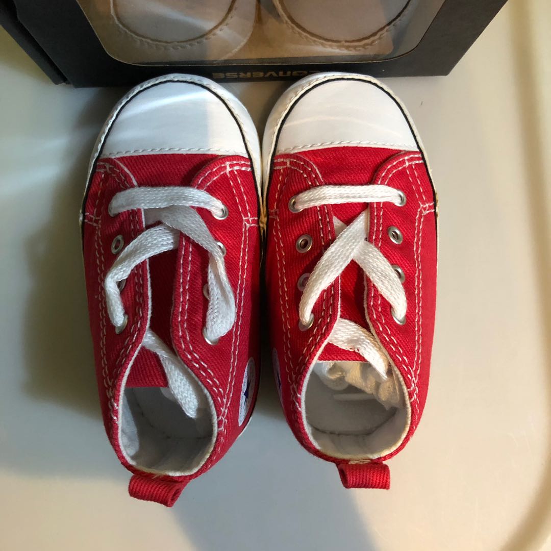 BN Red Converse Infant Sneakers, Babies 