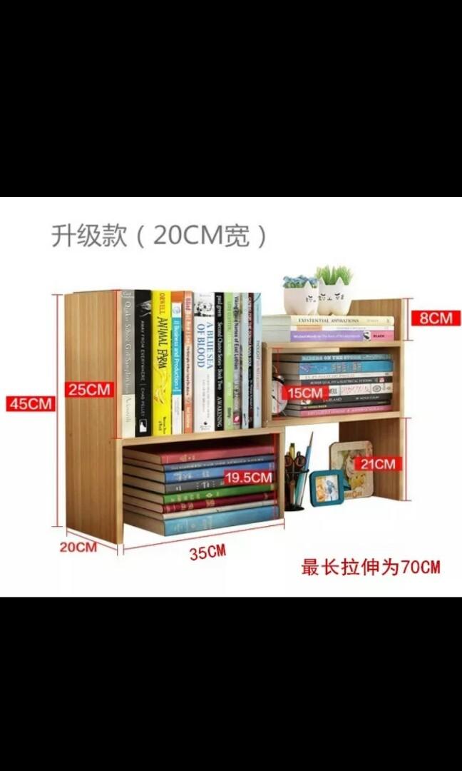 Taobao Creative Table White Book Shelf Storage Rack, Furniture & Home