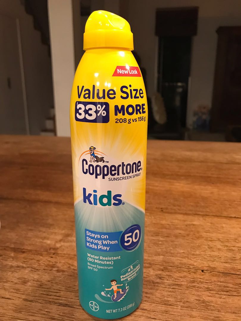 coppertone 50 spray