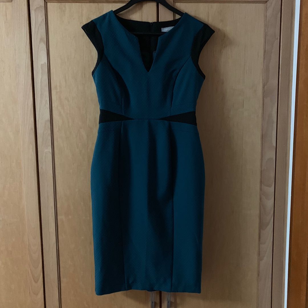 dorothy perkins teal dress