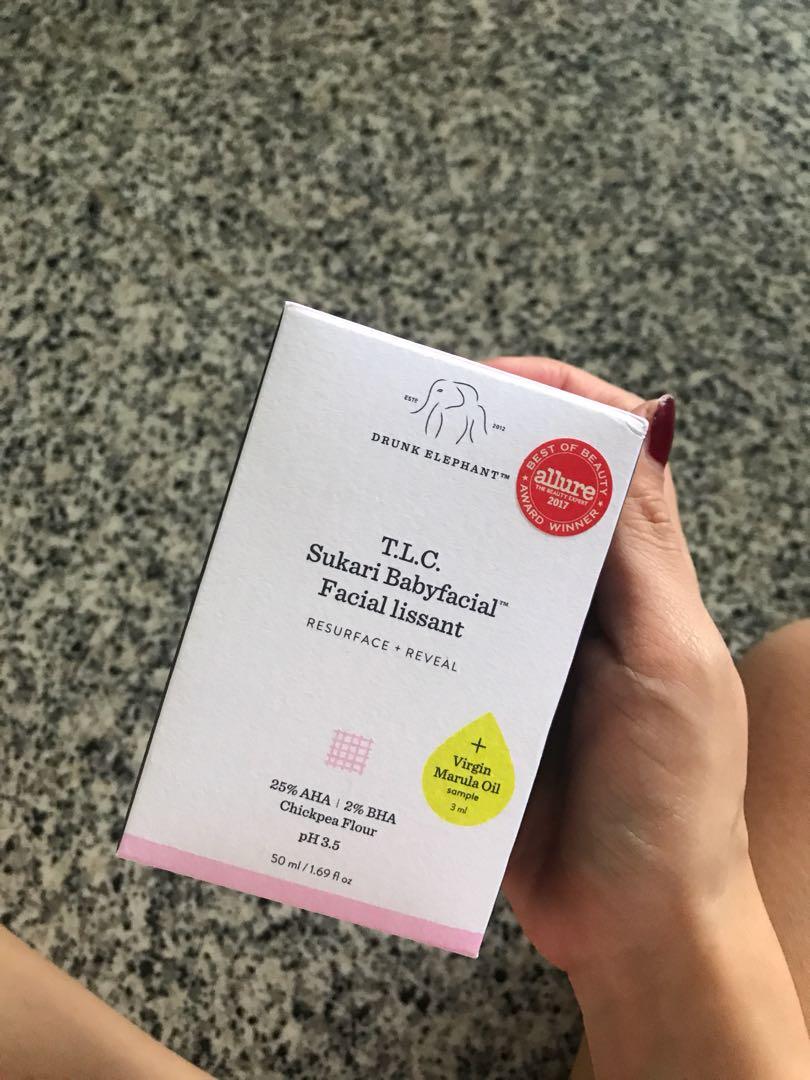 Drunk Elephant Tlc Baby Facial Health Beauty Face Skin Care On Carousell Drunk Elephant Tlc Baby Facial Health Beauty Face Skin Care On Carousell