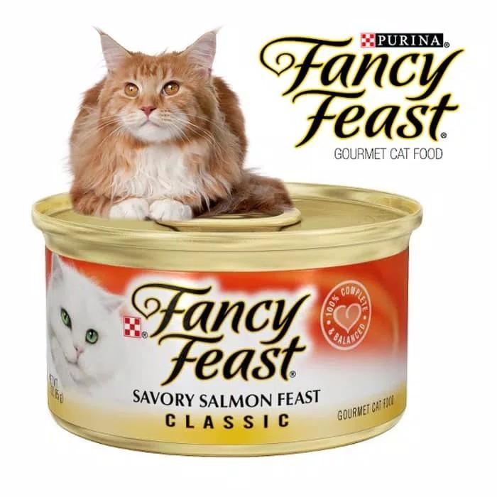 Fancy Feast Savory Salmon Classic Pet Supplies Food On Carousell