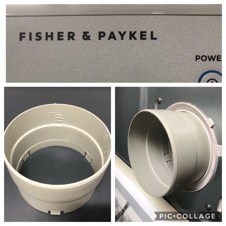 Fisher & Paykel Dryer Hose Adapter, TV & Home Appliances, Washing