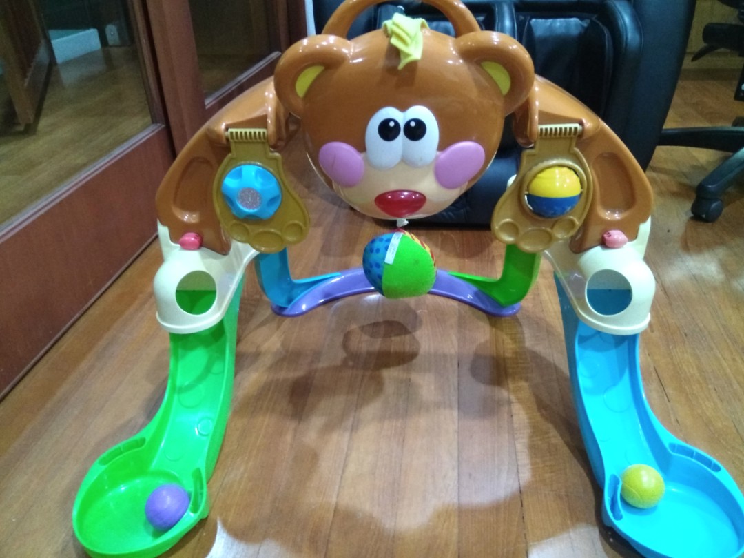 fisher price kick in bobbin bear gym
