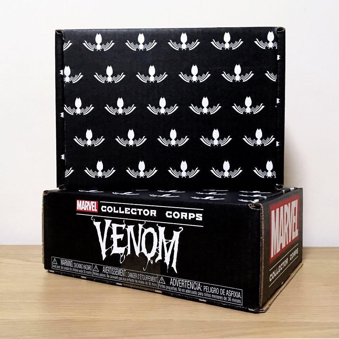 venom marvel collector corps box