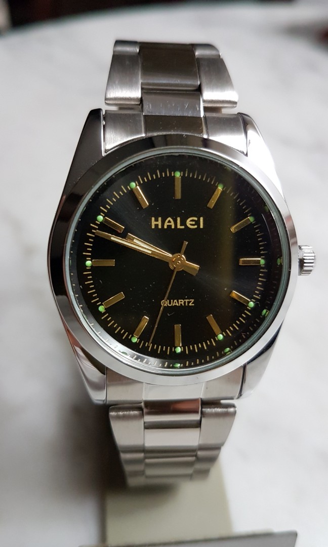 Halei Stainless Steel Watch For Men - 1 pc