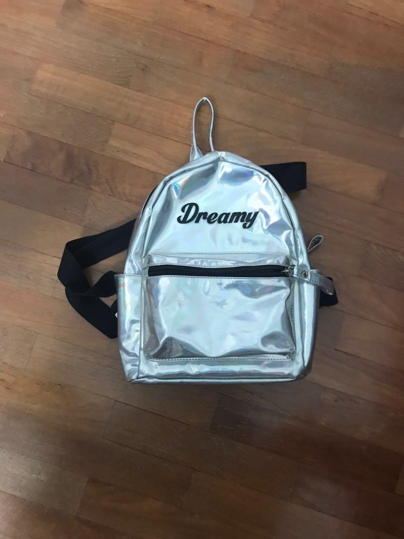 mini backpack with side pockets