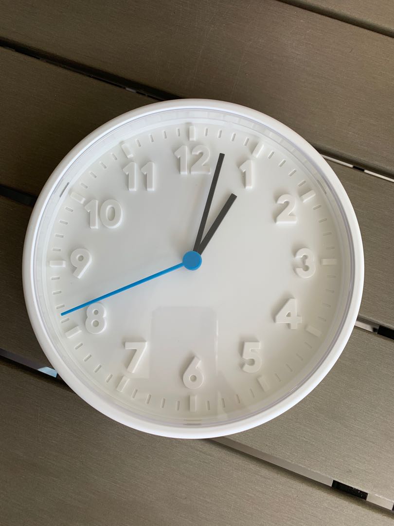 Ikea Clock, Everything Else on Carousell