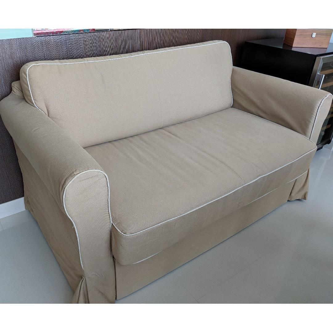 HAGALUND SOFA BED, Furniture & Home Living, Furniture, Sofas on Carousell