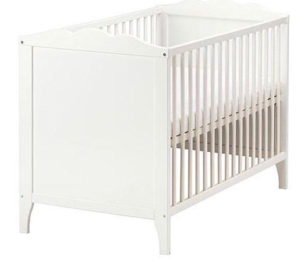 Ikea Hensvik Baby Cot & mattress, Babies & Kids, Baby Nursery & Kids