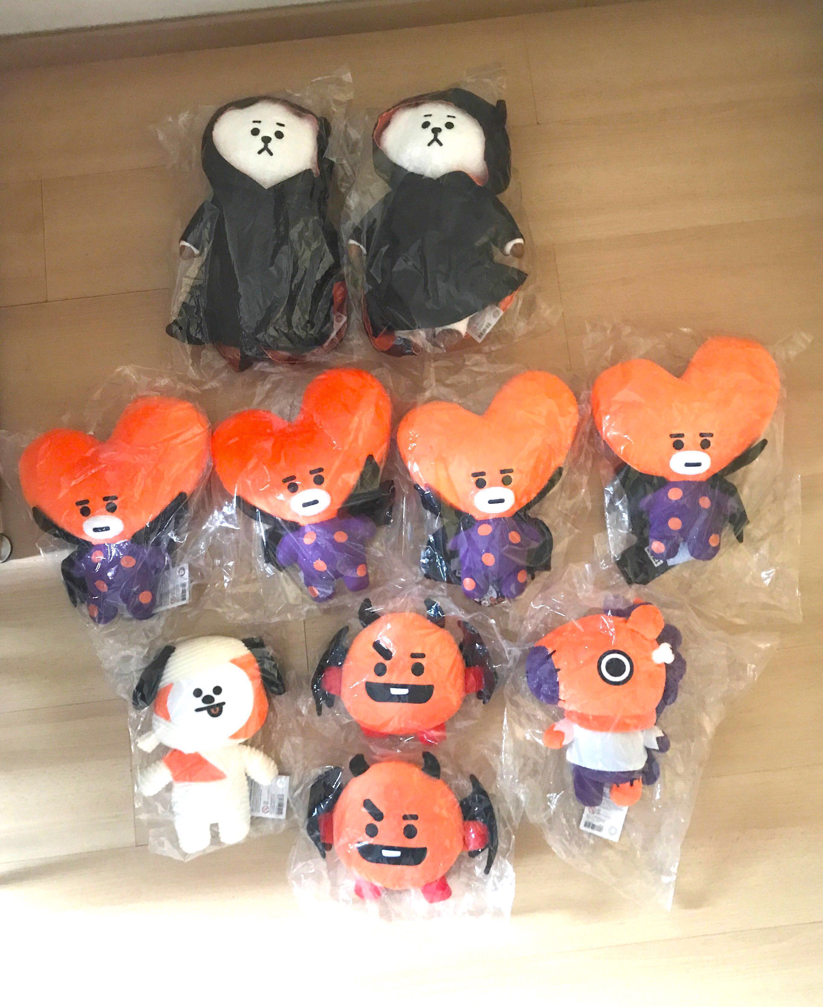 Bt21 halloween shop plush 2019