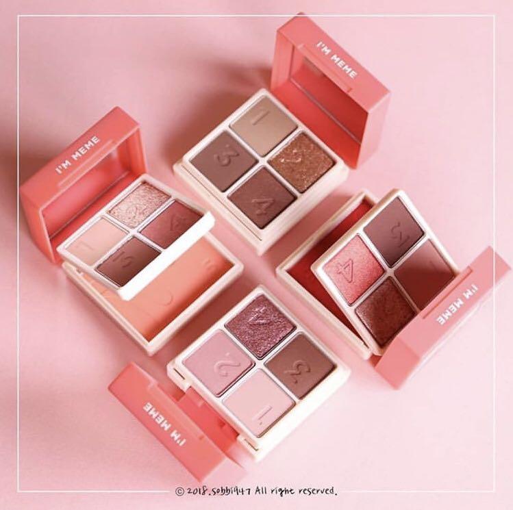 Instock I M Meme Multi Cube Eyeshadow Blusher All About Chocolate Beauty Personal Care Face Makeup On Carousell