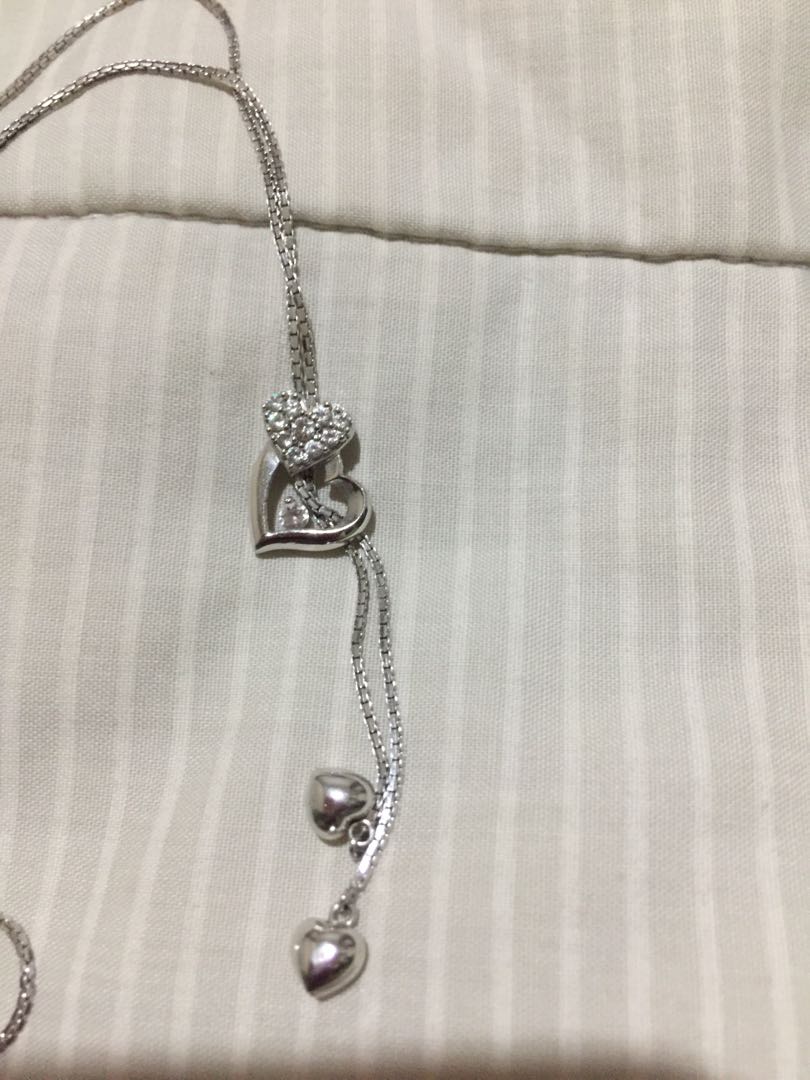 Kalung Emas Putih Manis Murah Jual Rugi Fesyen Wanita Perhiasan Di Carousell