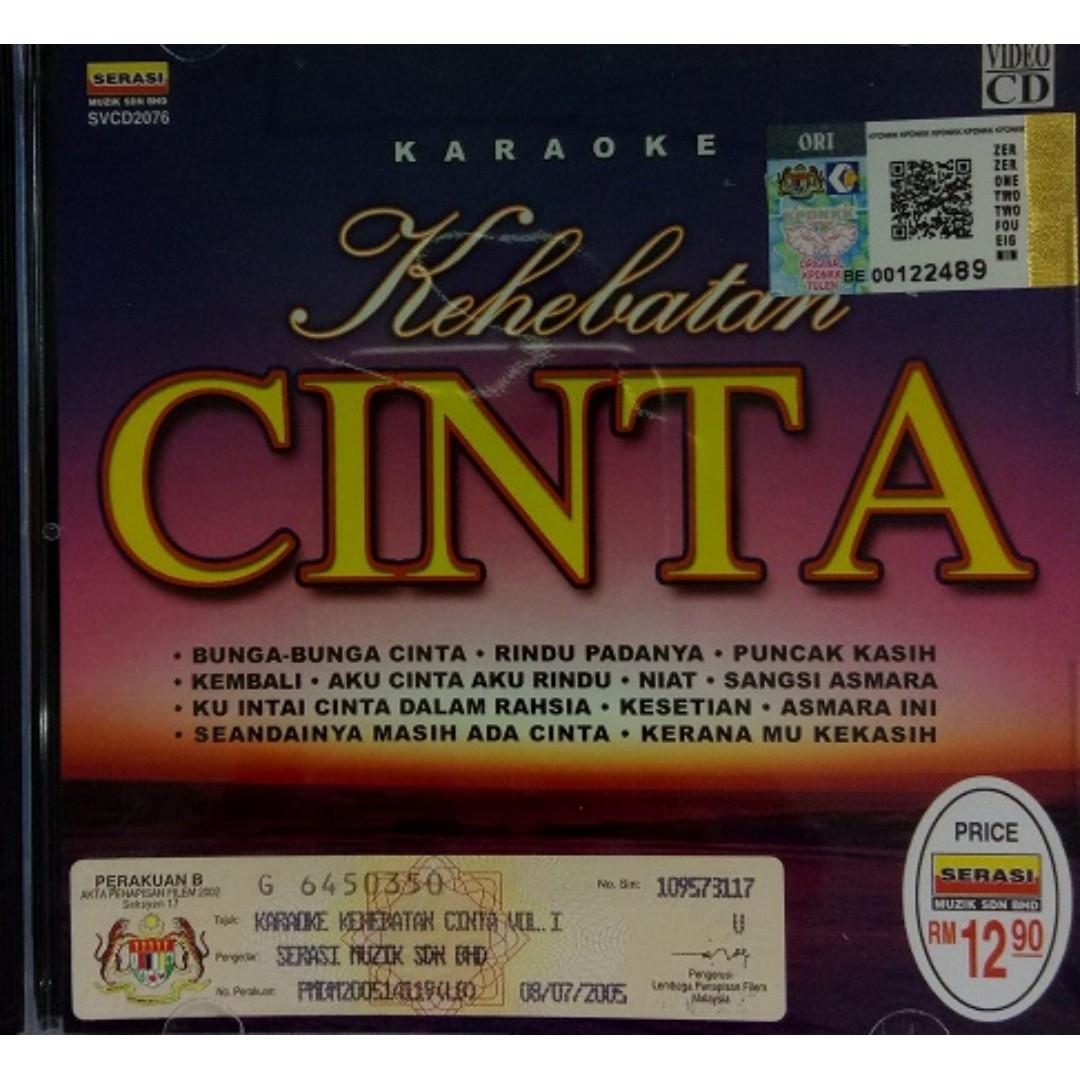 Karaoke Kehebatan Cinta Vcd Music Media Cd S Dvd S Other Media On Carousell