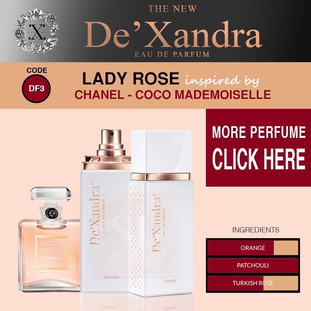Lady Rose Chanel Coco Mademoiselle Dexandra Dexandra Perfume