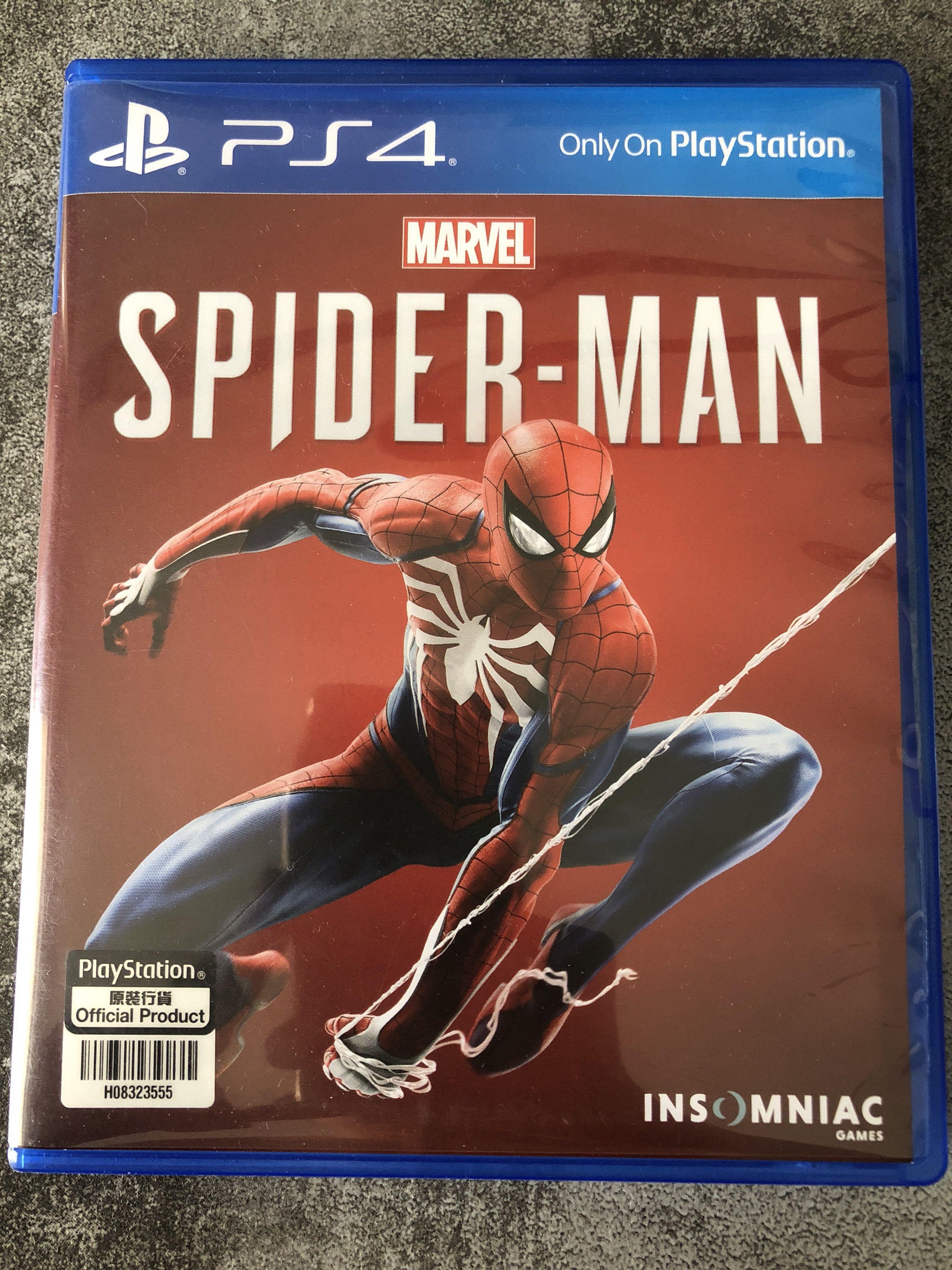 latest spider man ps4 game