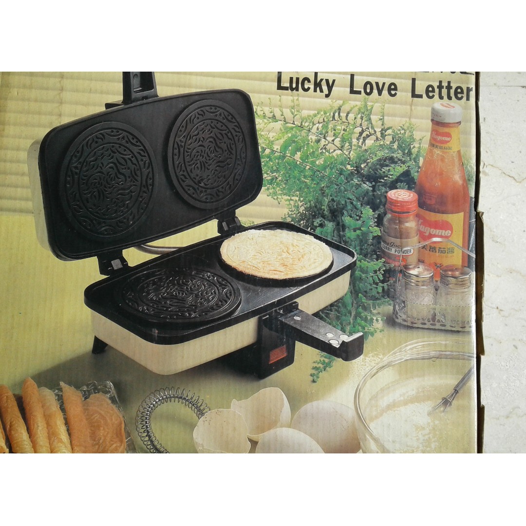 Love Letter Toaster (Egg Roll Maker), TV & Home Appliances, Kitchen