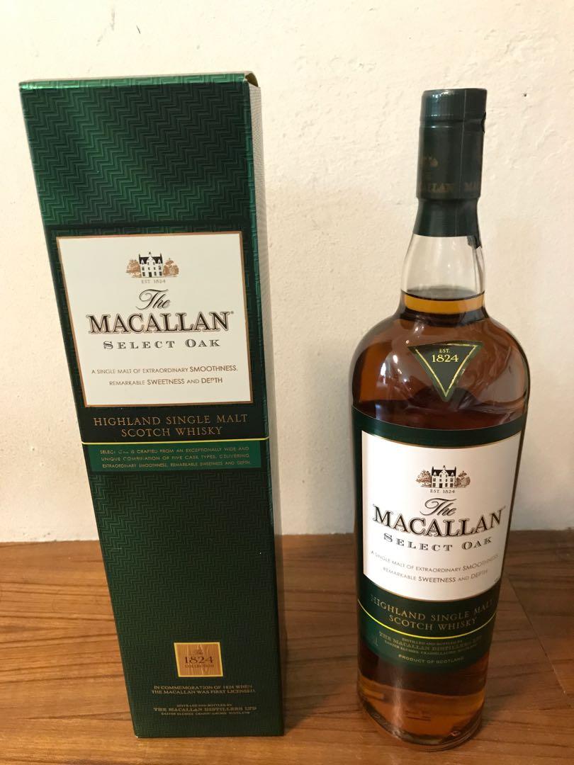 Maccallan Whisky Food Drinks Beverages On Carousell