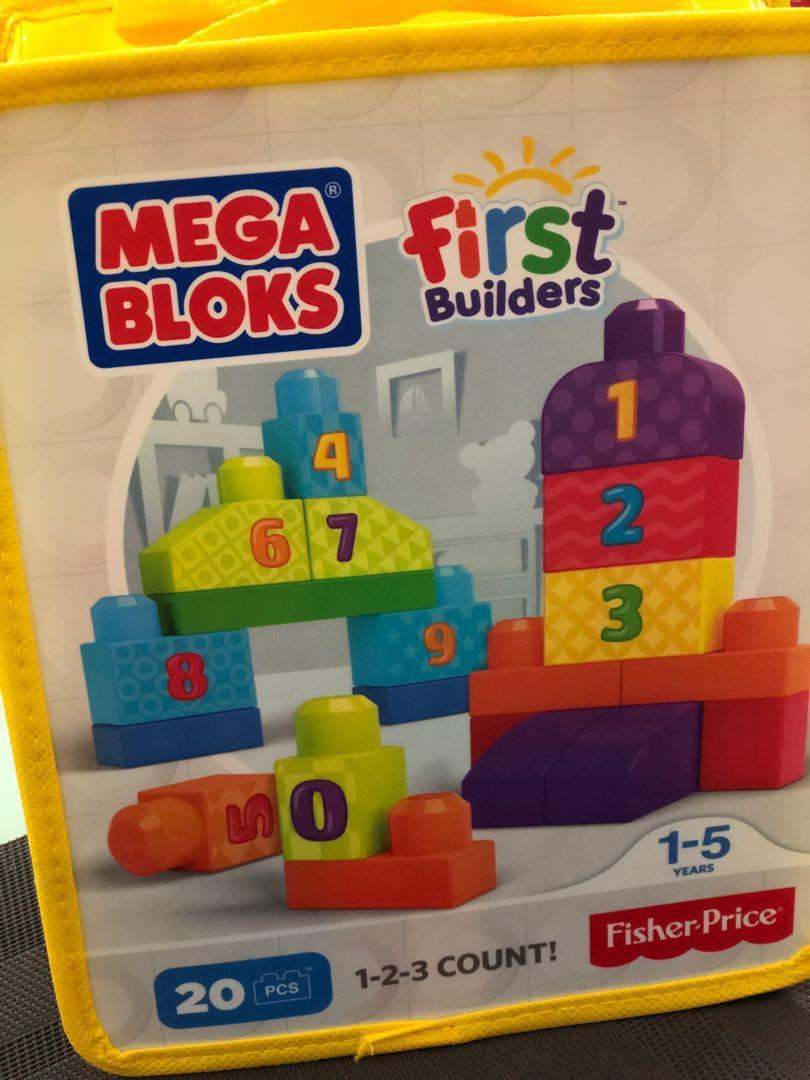mega bloks fisher price 20 pieces
