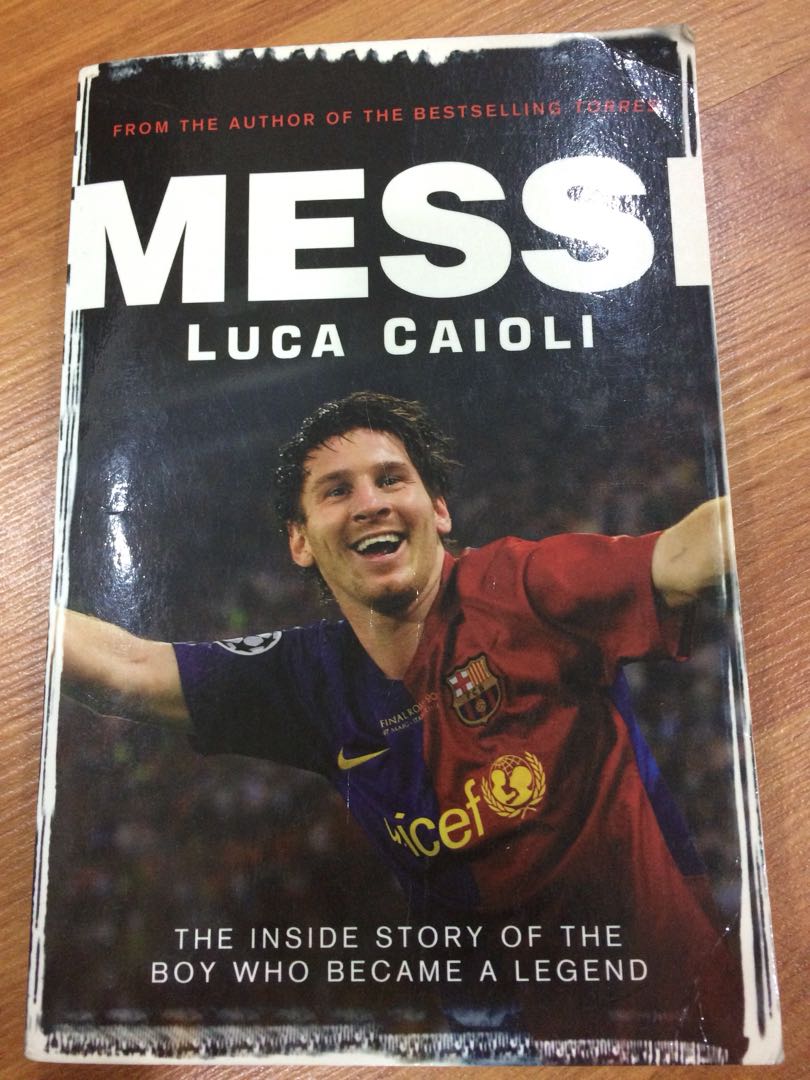 biography book about messi