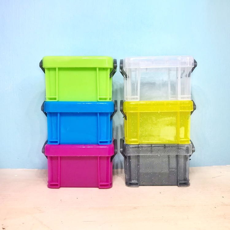 MINI STORAGE BOXES WITH LID, Furniture & Home Living, Home Improvement