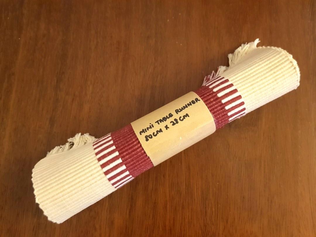 small table runner for coffee table