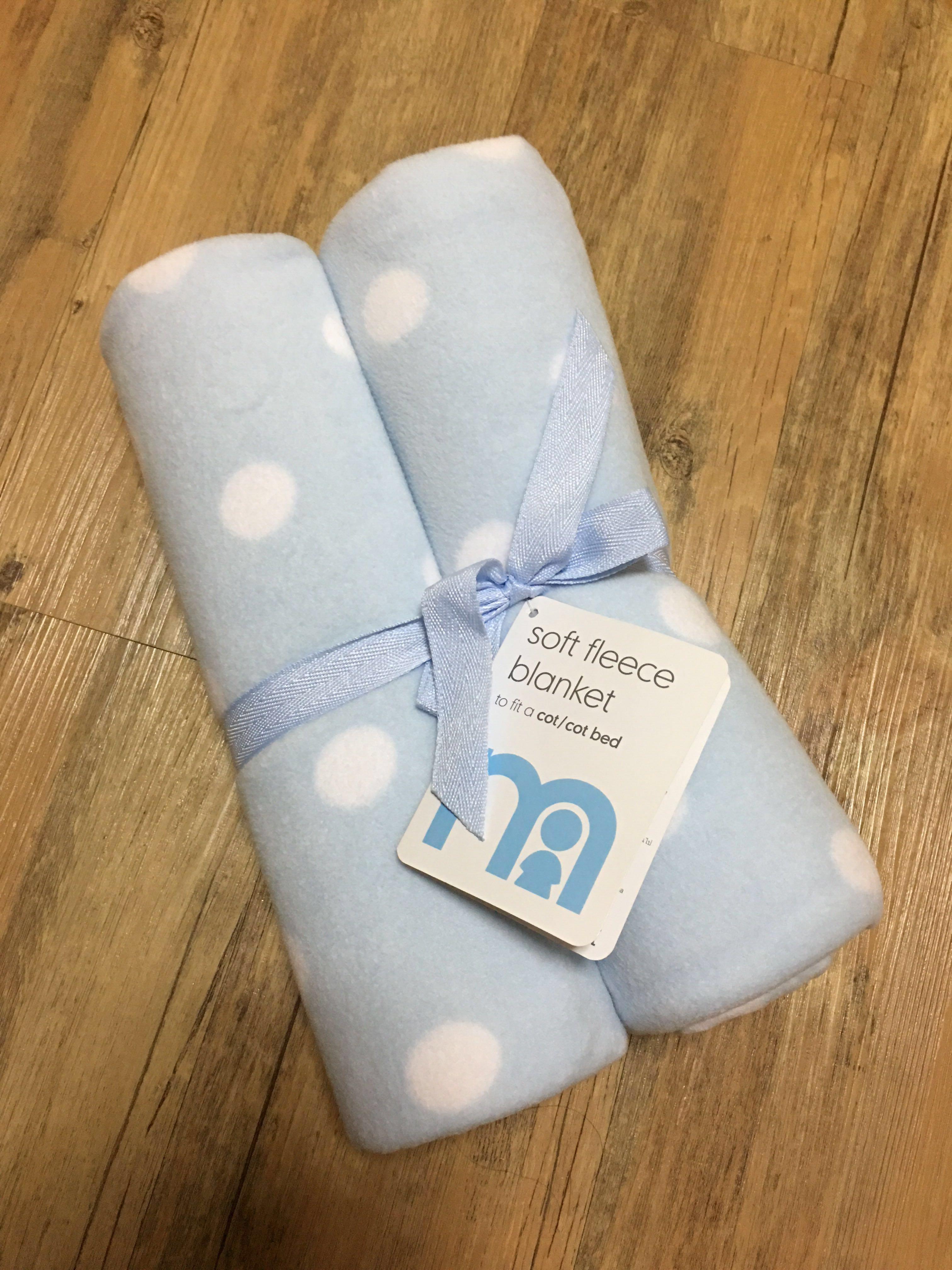 mothercare fleece blanket