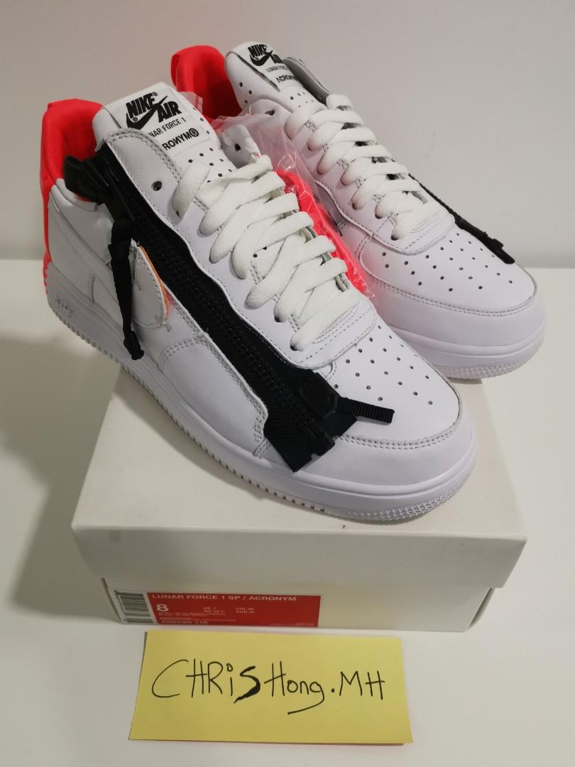 Lunar force 1 low acronym bright crimson cheap