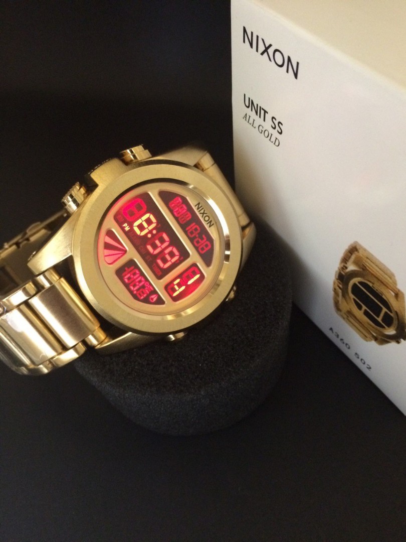 Nixon unit shop ss all gold