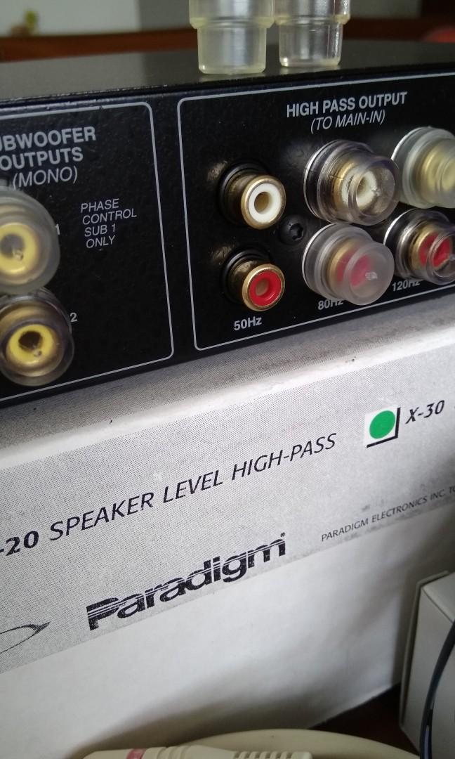 Paradigm X30 active crossover for subwoofer., Audio, Other Audio