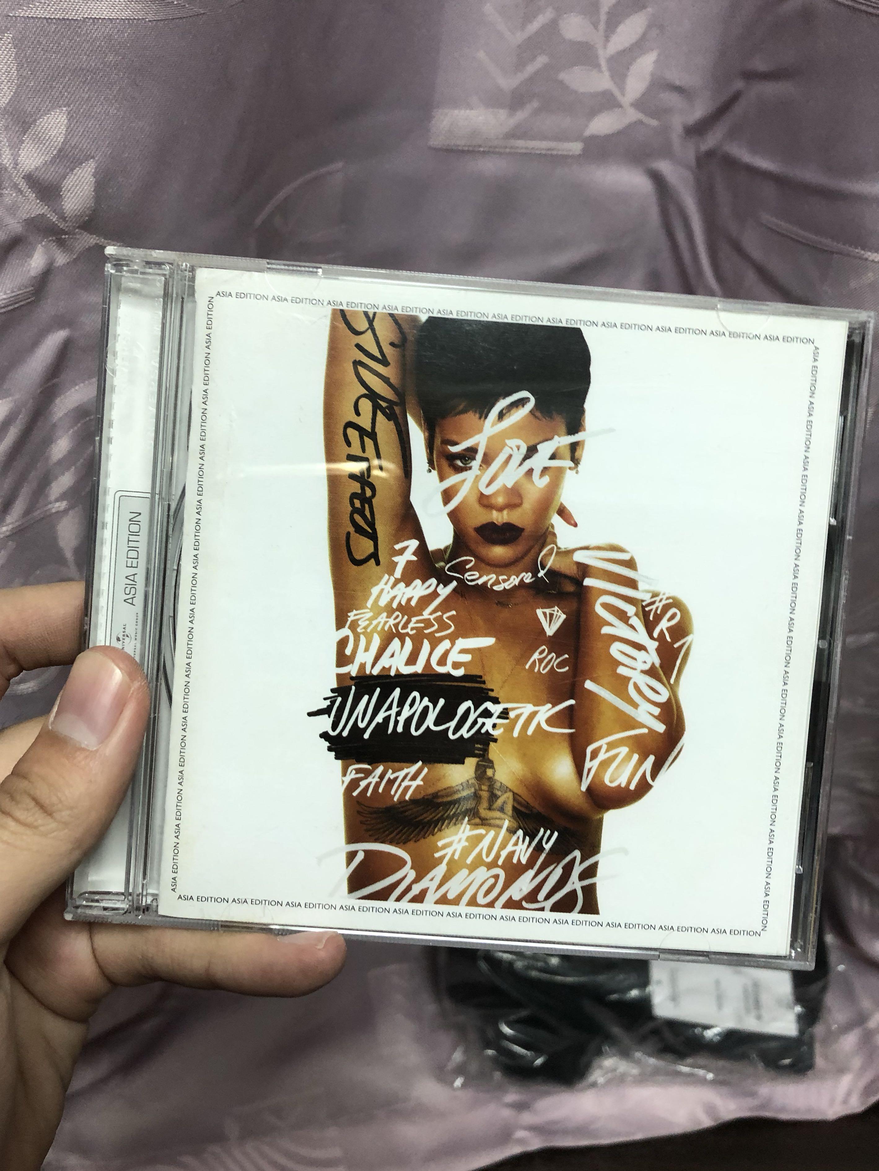 Rihanna Unapologetic Cd Music Media Cds Dvds Other Media On Carousell