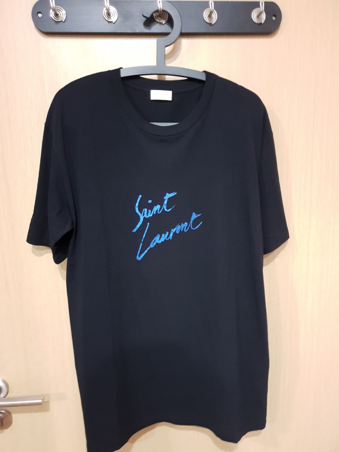 Saint laurent signature tee best sale
