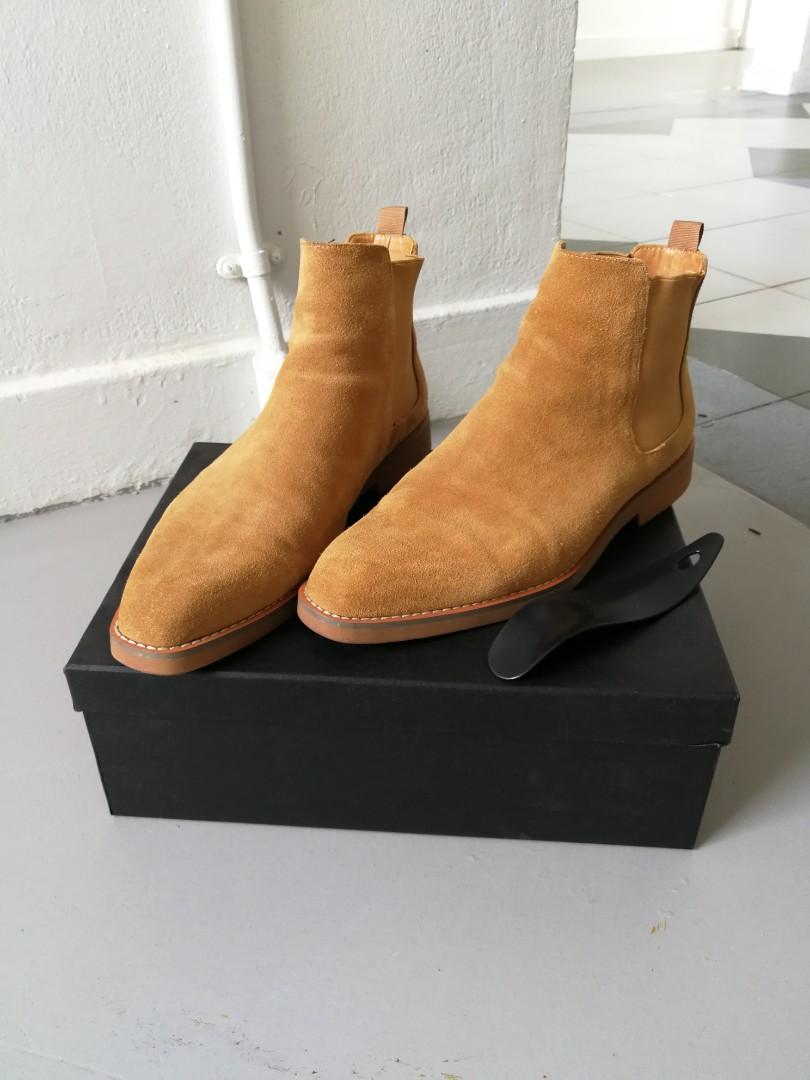 Chelsea boots men new arrivals sand