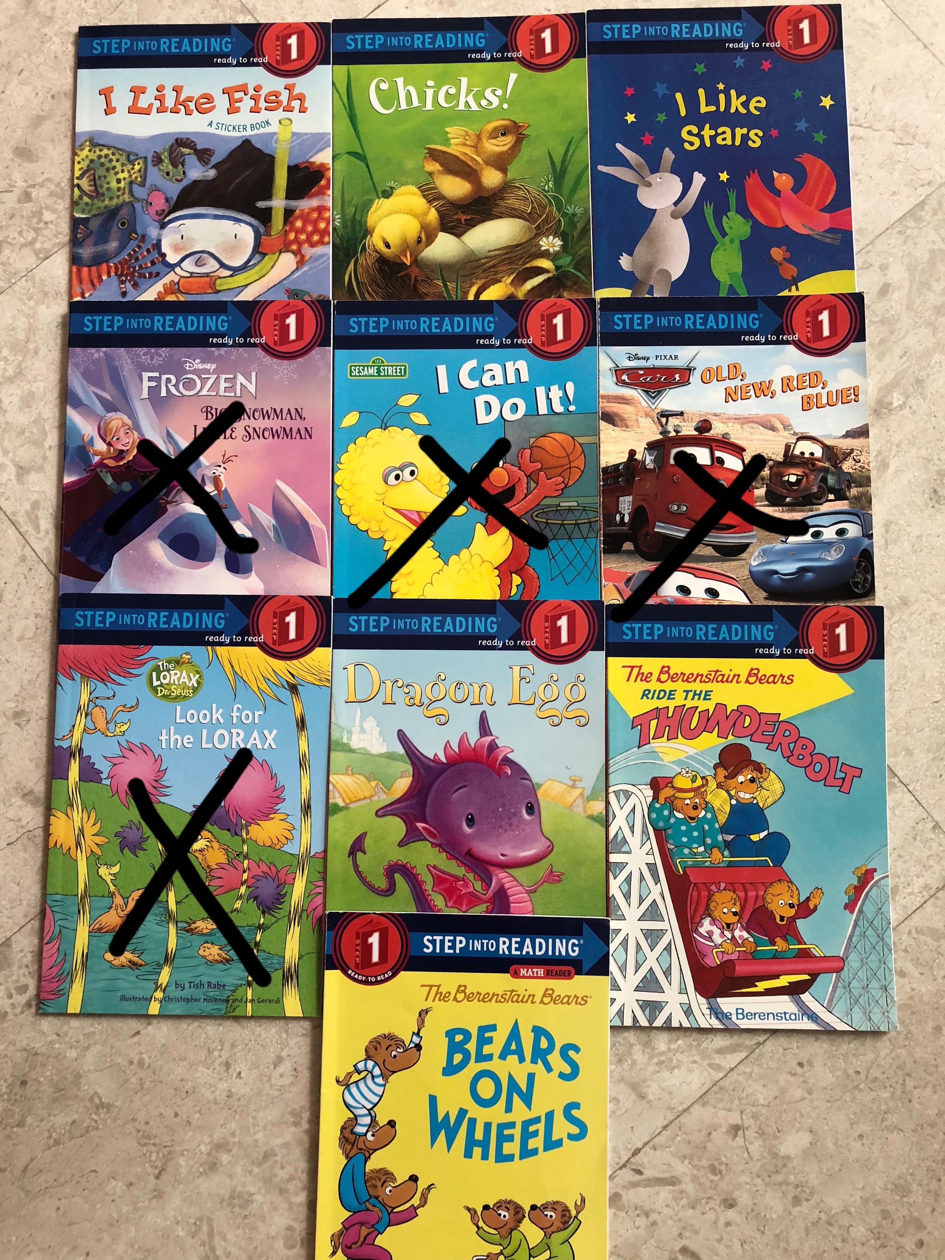 Step Into Reading Level 1 Books Assorted Titles Hobbies Toys Books Magazines Children S Books On Carousell