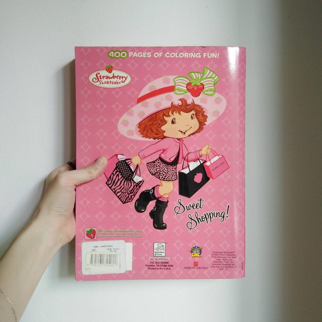 Strawberry Shortcake: 400 Pages of Coloring Fun! (Strawberry Shortcake)  Colors May Vary: Dalmatian Press: 9781403705259: : Books