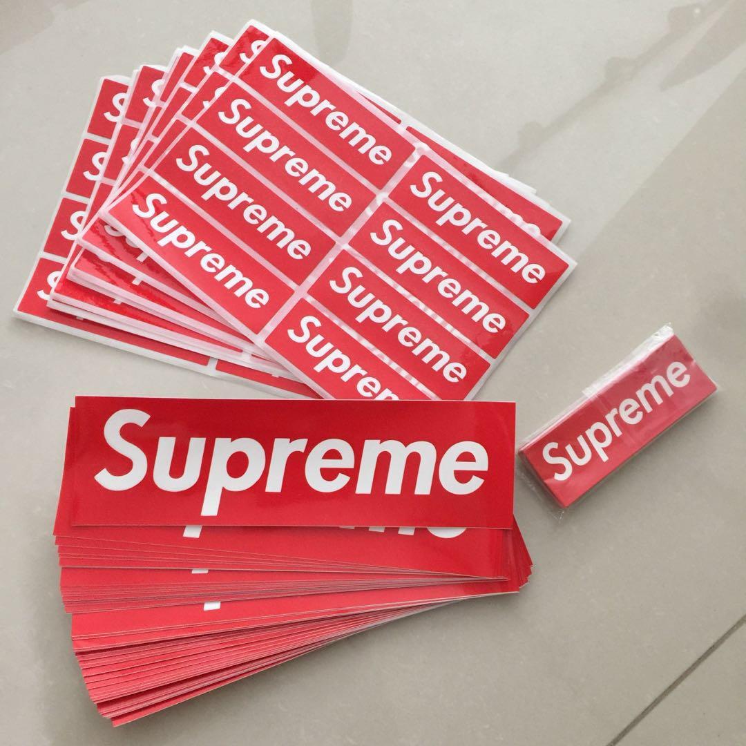 Supreme stickers 100 pack deals