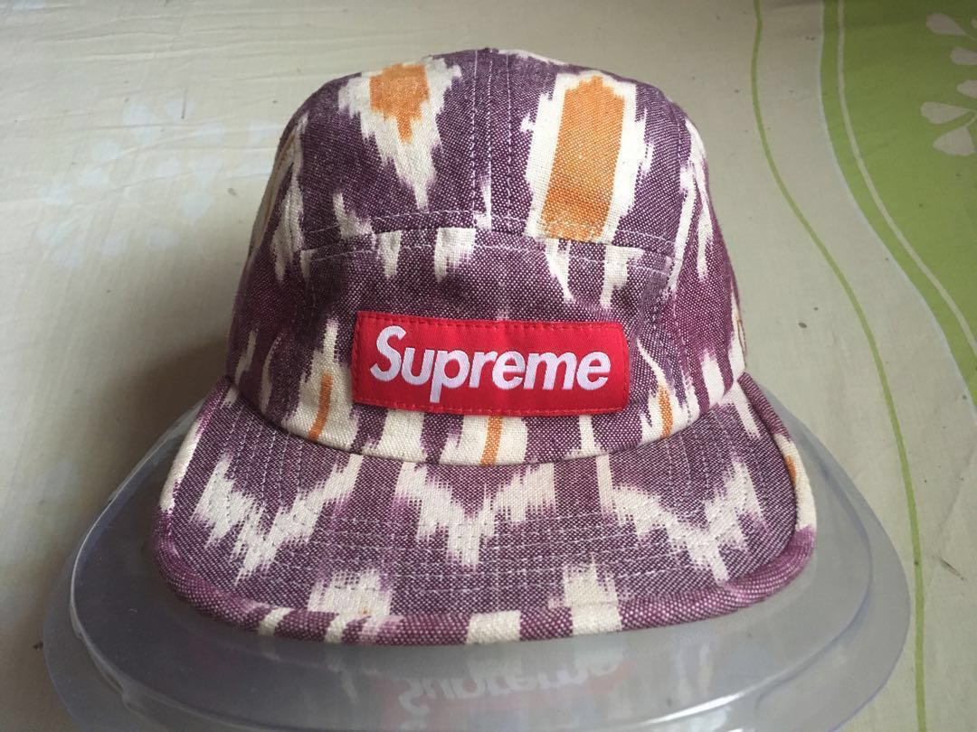Supreme Ikat Camp Cap