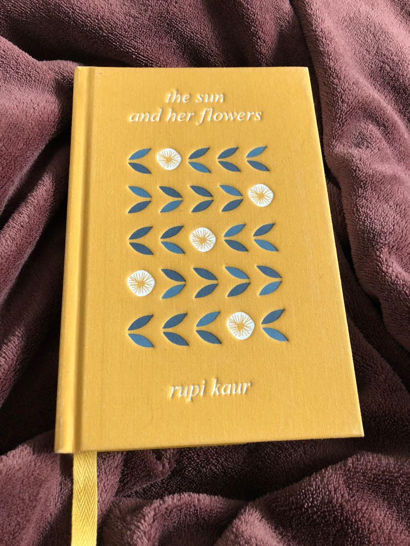 The Sun And Her Flowers Hard Cover Rupi Kaur Books Stationery Books On Carousell