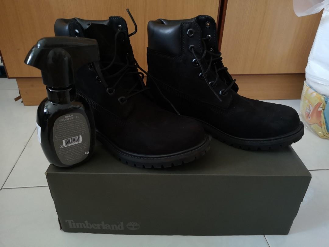 ladies black timberland boots size 5