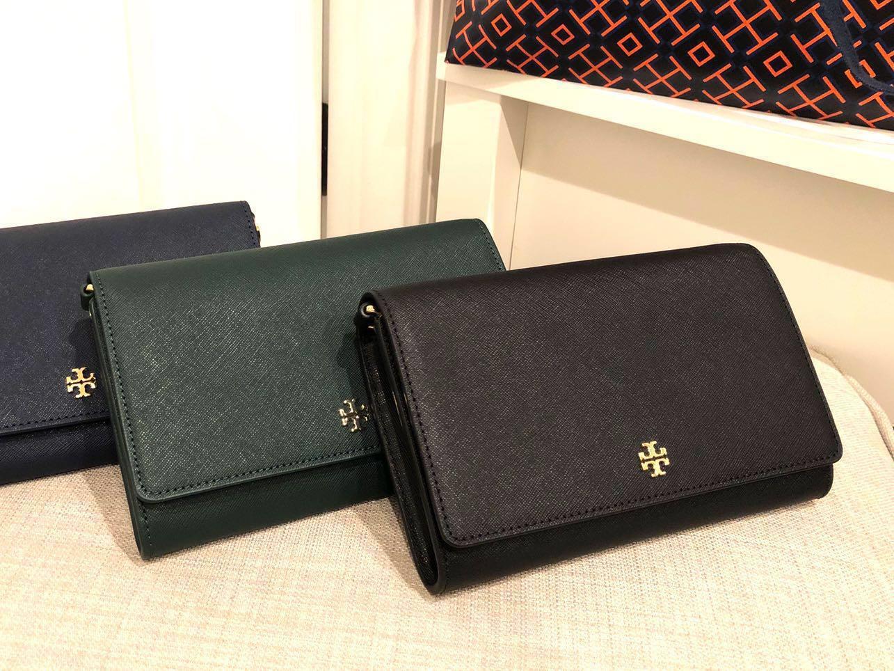 Tory Burch Emerson Chain Wallet, Sling bag/Clutch, Women's Fashion, Bags & Wallets, Purses