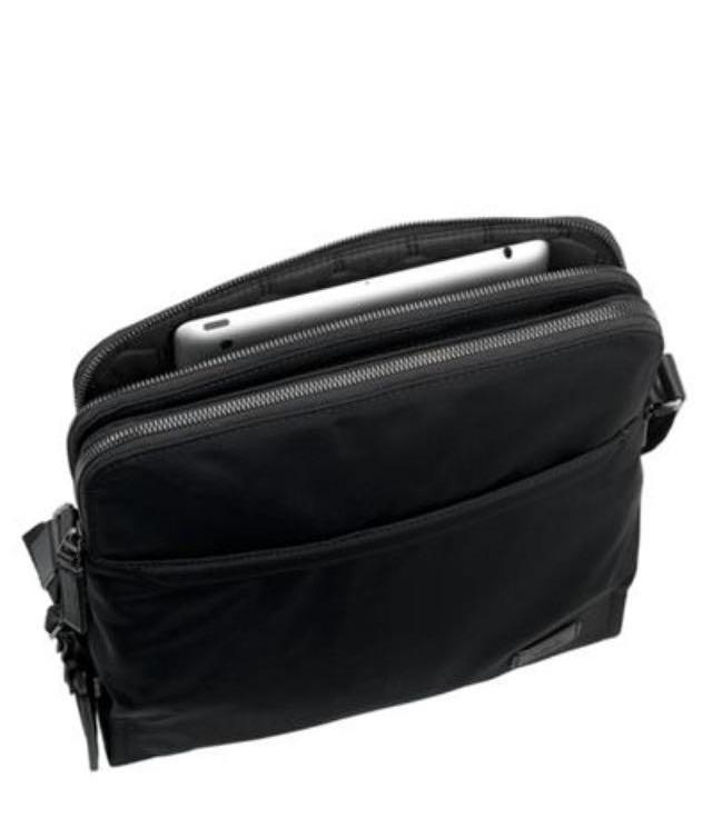 Tumi Stratton Leather Crossbody Bag IUCN Water